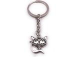 Onwomania Portachiavi Gatto Divertente Gatto Animale Domestico Argento Ciondolo Portachiavi