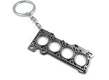 Onwomania - "Anello Portachiavi Con Guarnizione Del Motore A Testa Cilindrica - Portafortuna In Metallo Ideale Come Regalo, Ad Esempio Per La Tua Migliore Amica, La Tua Mamma"