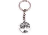 Onwomania Portachiavi Albero Della Vita Albero Della Vita Con Radici Argento Ciondolo Portachiavi