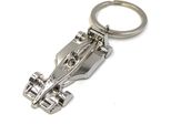 Onwomania Portachiavi Auto Da Corsa Piatto Ultra Veloce Argento Metallo Ciondolo Fascino