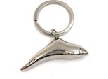 Onwomania Portachiavi Balena Pesce Delfino Ciondolo In Metallo Argento Charm