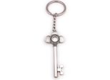 Onwomania Anello Chiave Apriporta Con Cerchi Rotoli Argento Ciondolo Portachiavi