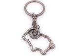 Onwomania Portachiavi Capricorno Ariete Capra Strass Argento Ciondolo Portachiavi