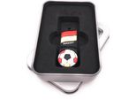 Onwomania Football Germany Chiave Usb In Confezione Regalo Di Alluminio 8 Gb Usb 2.0