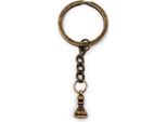 Onwomania Portachiavi Portachiavi In Metallo Pedone Scacchi Figura Gioco Scacchi Bronzo