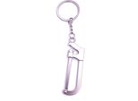 Onwomania Sega Hacksaw Portachiavi Portachiavi Argento In Metallo