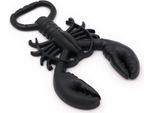 Onwomania Anello Chiave Apribottiglie Corona Sughero Scorpione Nero Ciondolo Portachiavi