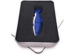 Onwomania Pesce Squalo In Blu Chiavetta Usb In Confezione Regalo In Alluminio 64 Gb Usb 2.0