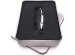 Onwomania Squalo Nero Chiave Usb In Confezione Regalo In Alluminio 8 Gb Usb 2.0