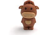 Onwomania Mucca Toro Manzo Bue Marrone Unità Flash Usb 8GB Usb 3.0