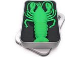 Onwomania Chiavetta Usb Verde Granchio Aragosta In Confezione Regalo In Alluminio 16 Gb Usb 2.0