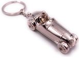Onwomania Portachiavi Auto Da Corsa Pilota Argento Ciondolo Portachiavi