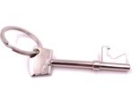 Onwomania Anello Chiave Chiave Apriporta Serratura Argento Ciondolo Portachiavi