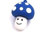 Onwomania Pilz Fungo Blau Divertente Chiavetta Usb 8 Gb Usb 3.0