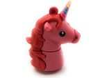 Onlineworld2013 Unicorno Creatura Mitica Rosa Divertente Chiavetta Usb 128 Gb Usb 3.0