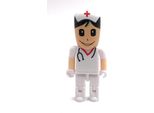 Onlineworld2013 Dottore Medico Chirurgo Figura Maschile Bianca Divertente Chiavetta Usb 128 Gb Usb 3.0