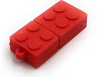 Onlineworld2013 Building Block Rosso Divertente Chiavetta Usb 128 Gb Usb 3.0
