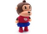 Onlineworld2013 Scimmia In Piedi Vestito Rosa Ragazza Marrone Divertente Chiavetta Usb 64 Gb Usb 3.0