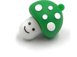 Onlineworld2013 Fungo Portafortuna Rospo Con Faccia Verde Divertente Chiavetta Usb 128 Gb Usb 3.0