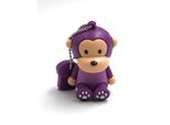 Onlineworld2013 Scimmia Seduta Camicia Viola Animale Divertente Chiavetta Usb 64 Gb Usb 3.0