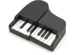 Onlineworld2013 Pianoforte A Coda Strumento Musicale Nero Divertente Chiavetta Usb 64 Gb Usb 3.0