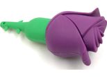 Onlineworld2013 Rosa Fiore D'amore Con Stelo Di Spine Viola Divertente Chiavetta Usb 128 Gb Usb 3.0