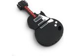 Onlineworld2013 Chitarra Strumento Musicale Chitarra Elettrica Nero Rosso Divertente Chiavetta Usb 64 Gb Usb 3.0