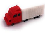 Onlineworld2013 Camion Camion Rosso Divertente Chiavetta Usb 128 Gb Usb 3.0