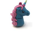 Onlineworld2013 Unicorno Creatura Mitica Turchese Divertente Chiavetta Usb 64 Gb Usb 3.0
