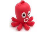 Onlineworld2013 Polpo Seppia Ottupo Animale Rosso Divertente Chiavetta Usb 128 Gb Usb 3.0