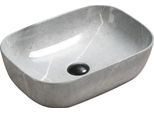 Lavabo Mexen Rita Pietra Grigia 45 Cm