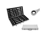 Set Di Chiavi A Cricchetto, 22 Pezzi, Acciaio Al Cromo Vanadio, Gamma Di Dimensioni 6-32 Mm ,