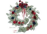 Ghirlanda Di Eucalipti Artificiali, Eleganti Fiori Di Seta, Perfetti Per Matrimoni, C
