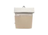 Rucksack TAMARIS Rucksack TAS Alice, Gr. B/H/T: 39cm x 40cm x 13cm, beige (sand 420), Polyester, Rucksäcke