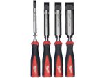 Milwaukee - Set Di Scalpelli Con Bordo Smussato, 4 Pezzi - 4932479897