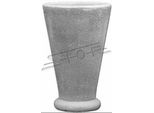 Design Fiore Vaso Top Vasca Vaso Vaso Figura Viso Scultura S104024