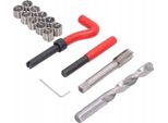 Luxtom | Set Di Riparazione Filetti, M12 X 1,75 Mm, Kit Di Riparazione Filetti, Riparazione Filetti, Inserti, Manicotti, Rubinetti