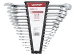 Gedore Red R09115016 Set Di Ganasce Af 1/4"-1.1/4"" 16 Pezzi, 3301043"