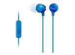 Sony MDR-EX15AP - Serie Ex - Auricolari Con Microfono - In-Ear - Cablati MDREX15APLI.CE7 Spina Da 3,5 Mm