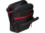 Samsonite PRO-DLX 6 Nylon, Poliestere Uomo Nero Borsa A Tracolla