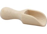 50X Mestolo Di Legno Piccolo 5Cm | Faggio Grezzo | Cucchiaio Per Spezie Cucchiaio Per Erbe Naturale