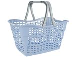 Keeeper 1087868000000 Keeeper Einkaufskorb "Alma"", Pp, 15 Liter, Nordic-Blue"