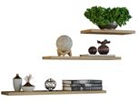 Set 3X Scaffale Piccolo Sospeso Jaanus - Rovere Artisan