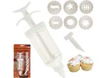Siringa Per La Decorazione Di Torte + 8 Punte Per La Decorazione Di Torte