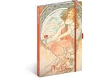 Quaderno Alfons Mucha Pittura Foderato