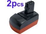 Powersmart 2X 3000Mah Fš¹R Metabo Ula 9.6-18 ULA9.6-18 Bsz 14.4, SBZ14.4 Impuls, 6.25475, Bsz 14.4 Impuls, ULA9.6-18, 6.25476