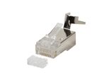 Logilink Modular RJ45 FüR Cat7,Cat.6A, Cat6 Kabel, 50 Stk.
