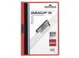 Durable Cartellina Con Clip Duraclip® 30 A4, Rosso, 220003