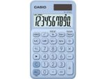 Casio® SL-310UC-LB Calcolatrice Tascabile A Energia Solare/Batteria Display Lc A 10 Cifre Azzurro