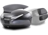 Bauletto Moto Shad SH48 Dark Grey 48L Con Schienalino E Cover Carbon Look
